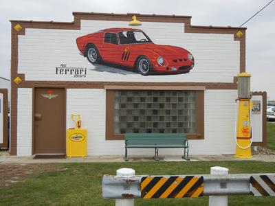 town pictures being installed now