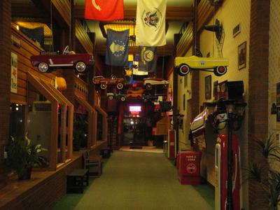 town pictures being installed now