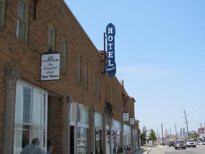 town pictures being installed now