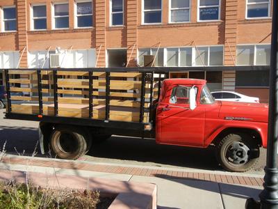 town pictures being installed now